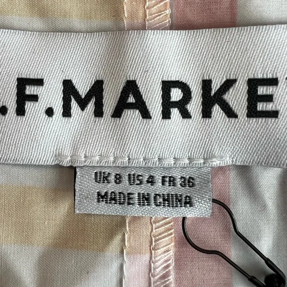 🎯NWT L.F. Markey Multi Stripe Ryder Dress Size 4 - Picture 15 of 17